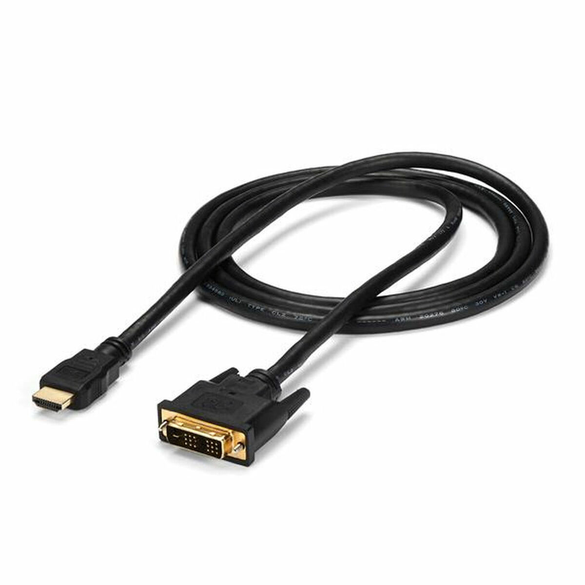 Adapter HDMI u DVI Startech HDMIDVIMM6 Crna